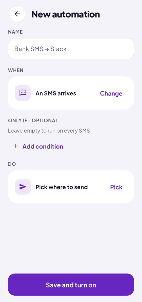 Build your own automation